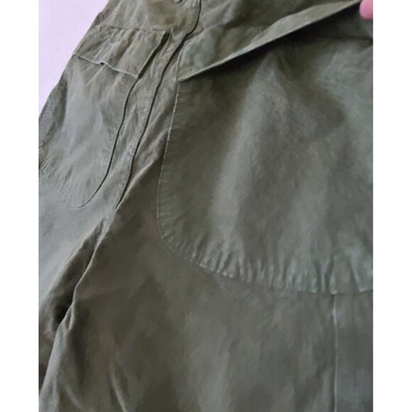 Dr. Collectors x Free People P42 Painter Pants Sz M Army Green NWOT $425 - Picture 6 of 11